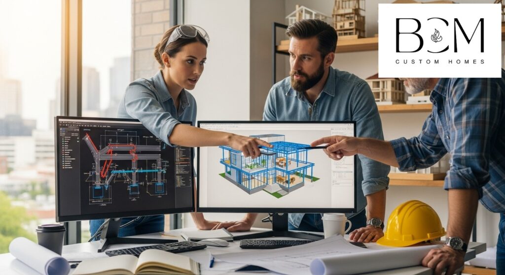 Structural engineer, architect, and custom home builder